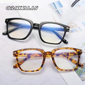CRIXALIS Luxusný Dizajn Značky Anti Modré Svetlo Okuliare Ženy Móda Počítač Okuliare Mužov Optické Okuliare Rám Žena UV400