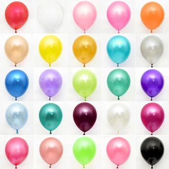 10/20/30/50Pcs 10/12inch Pearl Latexové Balóny Svadby, Narodeniny, Party Dekorácie Balón Vianočné Dieťa Sprcha Deti Vzduchu Gule Globos 0