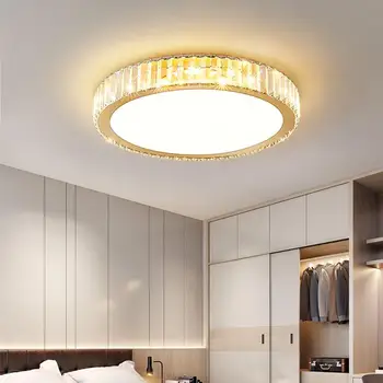 Moderné Crystal LED Stropné Svietidlo Pre Spálne, Obývacia Izba Strechy Vnútorné Domáce Dekorácie Módne Svetlé Luster Osvetlenie Zariadenie