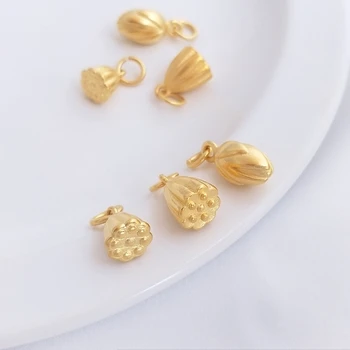 Meď Kovové Reálne Á Čínsky Lotus Charms 1pcs Vysokej Kvality Pre DIY Šperky Zistenia Príslušenstvo veľkoobchod 0
