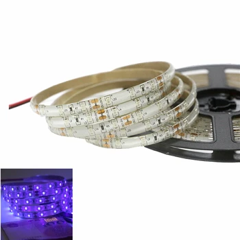 LED pás s nástrojmi Blacklight Neviditeľné 395-405nm UV Ultra Fialový Prúžok svetla UV Akvárium Lampa 2835 SMD DJ Fluorescencie Strana LED Pásky