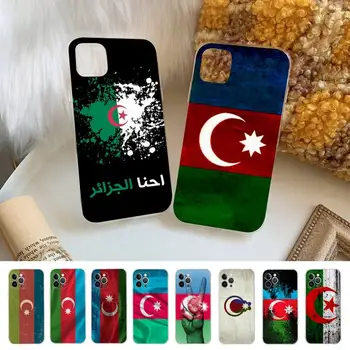Azerbajdžan Vlajka Telefón Prípade Silikónové Mäkké pre iphone 14 13 12 11 Pro Mini XS MAX 8 7 6 X Plus XS XR Kryt