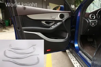 Auto-Styling Panel Dverí Dekorácie Pásy Tvarovanie Výbava Pre Mercedes Benz GLC Triedy X253 220 260 300 2015-2019 Interiéru Príslušenstvo