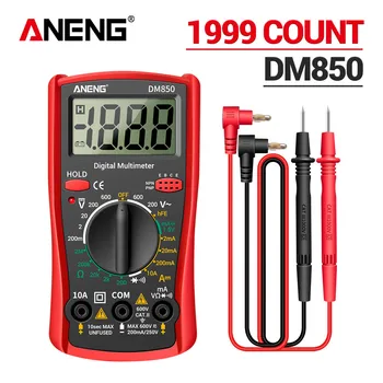 ANENG DM850 Digitálny Multimeter 1999 Počíta Eletric Profesionálny Automatický AC/DC Votage tester Aktuálne Ohm Ammeter Detektor Nástroje