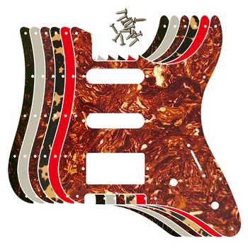 Pleroo Gitarové Časti Pre Japonsko YAMAHA EG112 Elektrická Gitara Pickgaurd Poškriabaniu Doska Nahradenie Viacerých Farby Plameňa Vzor