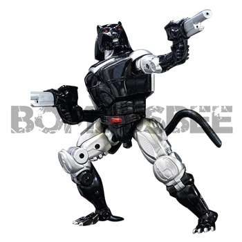 【Na Sklade] vyzýva TransArt BWM-04 Covert Black Agent Zviera Vojny Pustošia Robot Hračka pre Deti, Chlapca Darček PVC Akcie Obrázok Transformácie