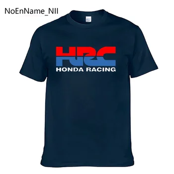 2022 Mens T-Shirt Honda Racing HRC Logo Motocykel Značky Topy Populárne Letné Oblečenie Móda Bavlny O Krk Krátky Rukáv