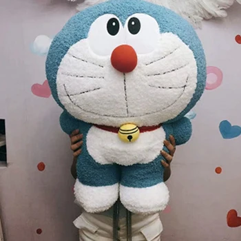 Veľká Veľkosť 65cm Doraemon Plyšové Plyšové Hračky Roztomilý Krásne Doraemon Plyšové Bábiky Hračky Kawaii Hračky, Darčeky Pre Deti Miestnosti Dekorácie