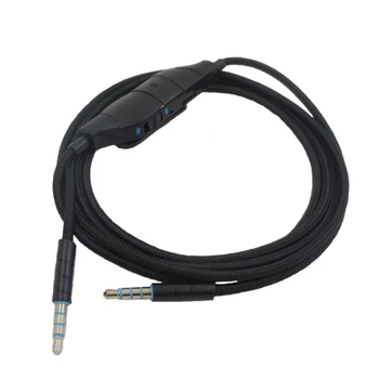 3,5 mm Slúchadlá Audio Kábel s Inline Ovládanie pre G633 G933 Gaming Headset pre Slúchadlá, Príslušenstvo