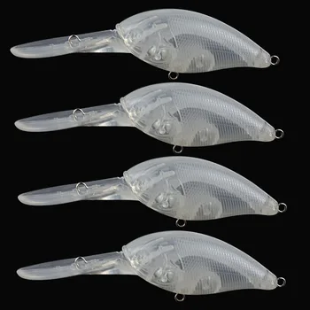 Vonkajšie Rybárske 5 ks 10 cm 11 G Lákať Plastové Pevného Návnadu Transparentné Falošné Návnadu Výstroj Veľkoobchod Embrya Umelé Ryby Lure