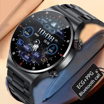 2022 Nové Bluetooth Hovor Smart Hodinky Mužov Športové Fitness Sledovanie Počasia Nepremokavé Smartwatch Veľký HD Displej pre Huawei Xiao