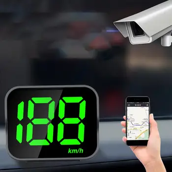 Bluetooth M1 GPS Head up Displej Otáčkomer Veľké Písma prekročenia rýchlosti Upozornenie Kmh Digitálna Rýchlosť Displeja pre Automobily nákladné auto Mini Veľkosť