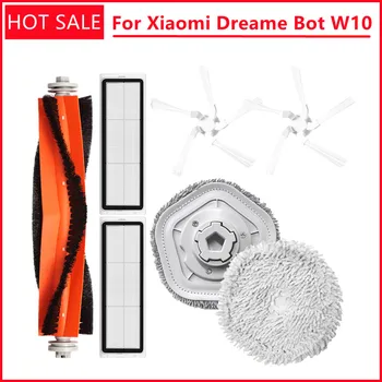Pre Xiao Dreame Topánok W10 Self-Čistenie Robot Vysávač Príslušenstvo Hlavnej Bočné Kefa Kryt HEPA Filter Mop Handričkou Náhradných Dielov