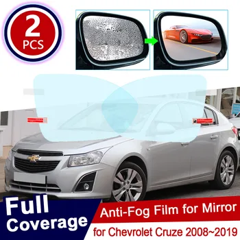 pre Chevrolet Cruze 2008~2019 Úplné Pokrytie Anti Fog Spätné Zrkadlo Rainproof Filmy Príslušenstvo 2010 2012 2013 2015 2016 2017 2018