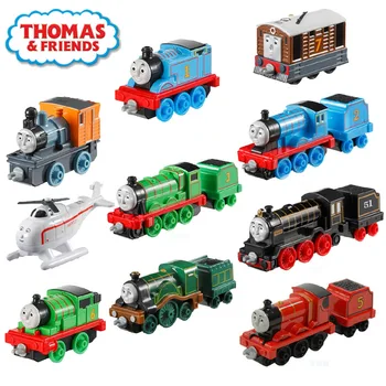Thomas a Priateľov Vlak Železničnej Edward James Blue Train Nastaviť Chlapci Vzdelávacie Hračky pre Deti, Darčeky 0