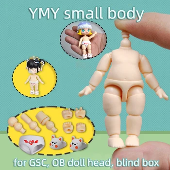 YMY Malé Telo, vhodný pre GSC Hliny hlavu ob11 BJD bábika guľovú hlavu spoločný Orgán hračka Bábika topánky, oblečenie, doplnky