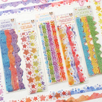 MOHAMM 20 Listov Kawaii Candy Star Scény Pásky pre DIY Scrapbooking Rámu, Koláž Umenia, Remesiel Materiál Projektanti