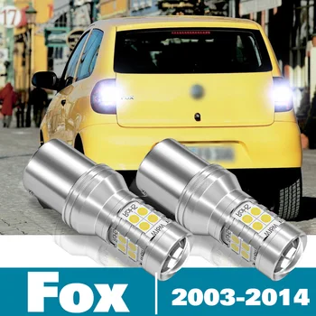 2ks LED Reverzné Svetlo Na VW Volkswagen Fox Príslušenstvo 2003 2004 2005 2006 2007 2008 2009 2010 2011 2012 Zálohovanie zálohovanie Lampa