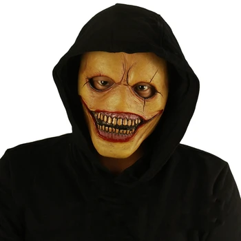 Halloween Demon Latex Maska Úsmevom Strašidelný Diabol Masky Cosplay Horror Party Kostým, Rekvizity