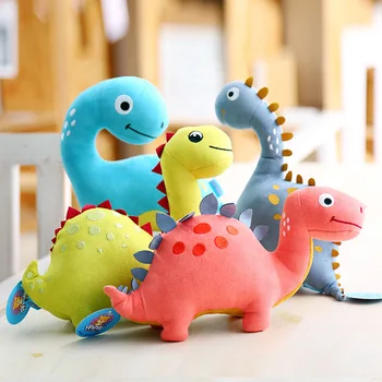 Krásne Dinosaura Plyšové Hračky Super Mäkké Cartoon plyšáka Dino Bábiky pre Deti Baby Objať Bábika Spánku Vankúš Domova 0