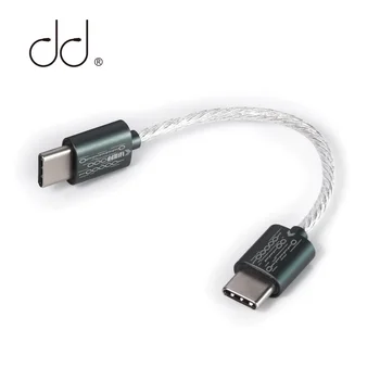 DD ddHiFi TC05 Typ-C na Typ-C Dátový Kábel Audio Dekódovanie Údajov Kábel pre Hudobné Prehrávače/Telefón Android/PC/Slúchadlový Zosilňovač