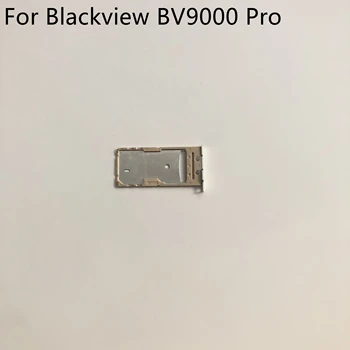 Pôvodná Používané Držiak Sim Karty Zásobník Slot Pre Blackview BV9000 Pro MTK6757CD 5.7