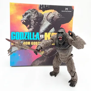 SHM Kingkong Film Godzilla VS King Kong Akcie Obrázok Zber Model Bábiky Hračky Figúrka Chlapci Darček