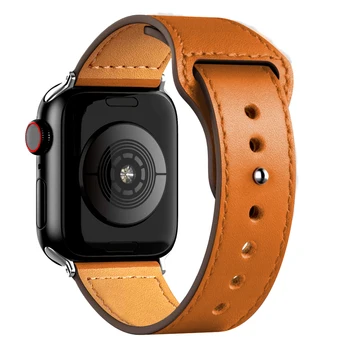 Kožený remienok Pre Apple hodinky kapela 44 mm 40 mm 42mm 38 mm 44 mm Smartwatch Príslušenstvo Šport náramok iWatch series 3 4 5 6 se