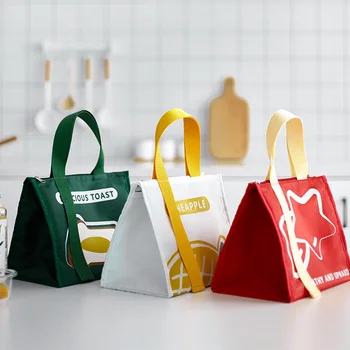 Cartoon Tepelnej Lunch Box Tašky pre Deti, Ženy, Nepremokavé Skladovanie Potravín Kontajner Cestovné Piknik Puzdro Izolované Chladnejšie Taška