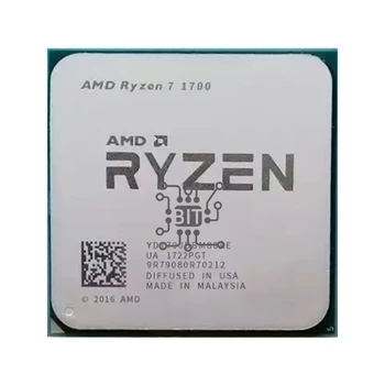 AMD Ryzen 7 1700 R7 1700 3.0 GHz Osem-Core Šestnásť-Niť CPU Procesor 65W YD1700BBM88AE Zásuvky AM4