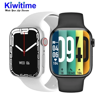 KIWITIME IWO 15 W58 Smart Hodinky Série 8 45mm, 1.95 palcový Nekonečné Displeja Smartwatch pre Mužov, Ženy W17 W27 W57 Pro Samsung Android