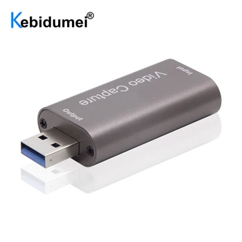 4K USB 3.0 Zachytiť Kartu 1080P 60Fps HDMI-kompatibilný s USB Video Grabber, Záznam, Pole pre PS4 Hry Nahrávanie Live Streaming