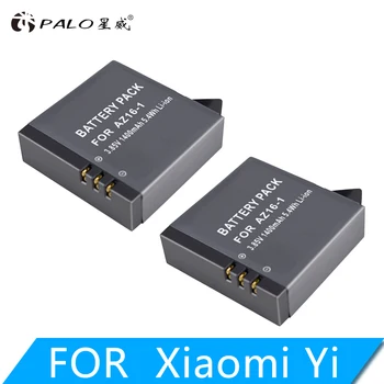 PALO Pôvodné AZ16-1 Batéria Pre Xiao Yi II yi 4k 4k Xiaoyi Yi Lite YI 360 VR Akcia Fotoaparát 1400mAh 3.85 V Nabíjateľná Batéria