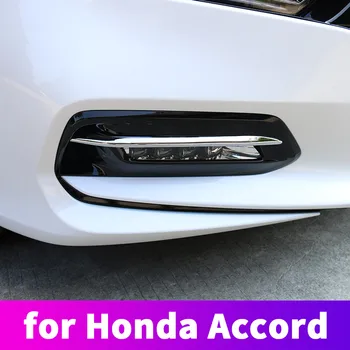 Pre Honda Accord 10 2018 2019 predné hmlové svetlo dekoračné lišty hmlové svetlo dekoratívne rám telo svetlé pásy modifikované