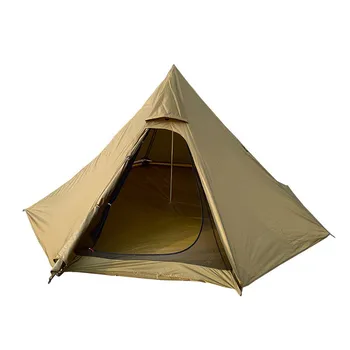 Ultralight Camping Pyramídy Teepee Stan Vrátane Vnútri a Mimo Stanu Vonkajšie Markízy Útulku Backpacking Stan pre Varenie