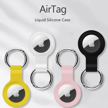 Nové Prípade Airtag Ochranný Kryt pre Apple Airtags Tlačidlo Tag Sledovací Pes Anti-stratené Zariadenie Keychain Príslušenstvo pre Airtags
