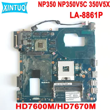 QCLA4 LA-8861P BA59-03397A základná doska pre Samsung NP350 NP350V5C 350V5X notebook doska s HD7600M/HD7670M 1GB DDR3 GPU