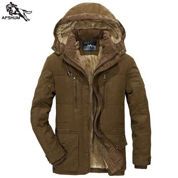 zimná vetrovka mužov Stredného veku Mužov bunda Plus thjck teplý kabát bunda pánske bežné kapucňou Pánske kabáty bundy veľkosti 4XL 5XL 6XL17029