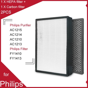 FY1410 FY1413 Výmenu Vzduchu, Čistička Filter pre Philips AC1215 AC1214 AC1210 AC1213 HEPA Filter Filter Uhlíkom