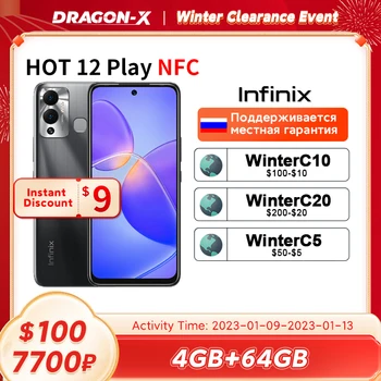Infinix HOT 12 HRAŤ NFC smartphone 6.82