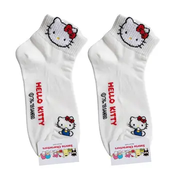 Anime Sanrio Ponožky Moje Melódie Dobrý deň, Kittys Príslušenstvo Kawaii Roztomilé Mäkké Bavlnené Ponožky Cartoon Všetkých ročných Obdobiach, Hračky pre Dievčatá Darček
