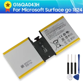 Originálne Batérie Telefónu G16QA043H Pre Microsoft Surface ísť 1824 3411mAh Náhradná Batéria + nástroje