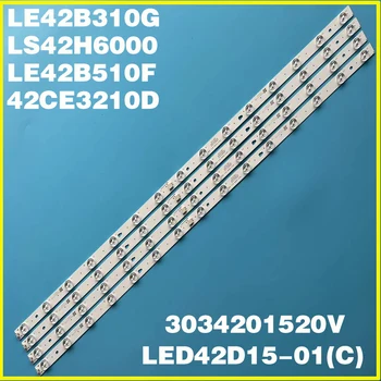 Nové LED pre Haier 42D15-01(C) 3034201520V TF-LED42S39T2S LE42K50F LE42B310G LS42H6000 LE42B510F LS42K5500 LS42H3000W LE42A31