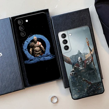 God of War Hra Ragnarok Telefón puzdro pre Samsung S22 S21 S20 ultra pro plus S10 S9 S8 Poznámka: 20 10 9 Ultra telefón Nárazníka Zahŕňa