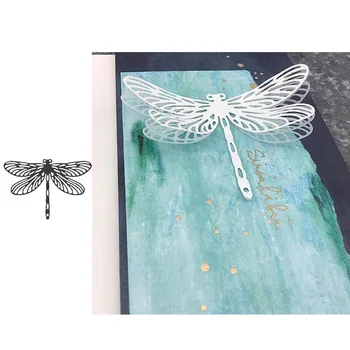 rezanie kovov zomrie dragonfly hmyzu vysekávané formy Scrapbooking papier karty výrobu papiera, plavidlá, nôž foriem, šablón nové 2019