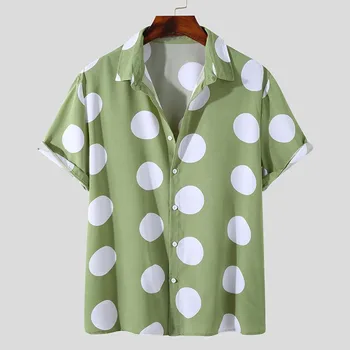 Najviac módne Havajskej Pláži tričko s ananás stlačené pánske tričko