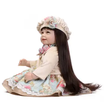 Limitovaná Edícia 22 inch Dieťa Reborn Silikónové A Realistické Reborn Baby Doll Silikónové 55 cm Detská Nižšiu Cenu Kid Narodeninám