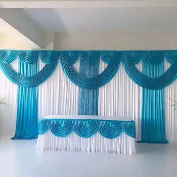 3MX6M svadobné fáze pozadie dekorácie pozadie záclony custom design/farba pozadia pre svadbu