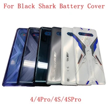 Originál Kryt Batérie Zadné Dvere Prípade Bývania Pre Xiao Black Shark 4 4 Pro 4S 4S Pro Zadný Kryt s Logom Náhradné Diely