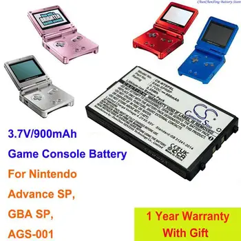 Cameron Čínsko 900mAh Batéria AGS-003, SAM-SPRBP pre Nintendo Advance SP, AGS-001, GBA SP